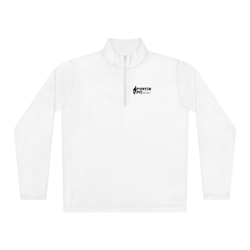 Fortis Fit UK Unisex Quarter-Zip Pullover Logo Shirt by Louis Skupien